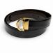 превосходный товар VCartier Cartier Must du Cartier кожа двусторонний ремень черный темно-коричневый Gold металлические принадлежности мужской с коробкой 