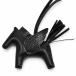  не использовался товар *HERMES Hermes Rodeo Pegasus Touch PMso- черный anyo-miro Lizard сумка очарование U печать Франция производства с коробкой 
