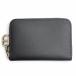  не использовался товар ^HERMES Hermes Zip Anne go- compact ever цвет Gris Misty серебряный металлические принадлежности футляр для карточек G печать Франция производства с коробкой 