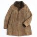  хорошая вещь *EMMETI di Francoemeti овечья кожа / кожа ягненка мутоновое пальто / ranch coat Brown 48 Италия производства стандартный товар мужской 