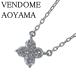 ������ɡ����Ļ� ������ �ͥå��쥹 �������� 0.27ct 40cm Pt950/850 ���ʻž夲�� VENDOME AOYAMA VA��25067��