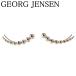  George Jensen moon светло-серый p ушные каффы 750YG новый товар с отделкой GEORG JENSEN[25560]