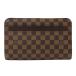  Louis * Vuitton LOUIS VUITTON сумка Damier мужской бренд клатч ручная сумочка солнечный Louis N51993 Brown модный 