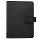  Louis * Vuitton LOUIS VUITTON обложка для записной книжки epi женский мужской бренд Agenda MMnowa-ru черный R20042 простой сверху товар 