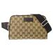  Gucci GUCCI сумка мужской бренд сумка "body" сумка-пояс GGs шкив m бежевый Brown 449174 модный 