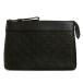 ( не использовался выставленный товар )LOUIS VUITTON Louis Vuitton M82545 небольшая сумочка Voyage суп ru монограмма Shadow черный клатч Second кожа 