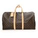 ( не использовался выставленный товар )LOUIS VUITTON Louis Vuitton M41424 ключ poru55 монограмма Brown бежевый сумка "Boston bag" путешествие сумка Gold металлические принадлежности 