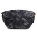 ( не использовался выставленный товар )GUCCI Gucci 851706 камуфляж -ju эффект ремень GG Denim темно-голубой сумка-пояс серебряный металлические принадлежности 