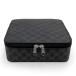 ( не использовался выставленный товар )GUCCI Gucci 726661 medium уплотнение Cube GGs шкив m парусина черный дорожная сумка сцепление ручная сумочка 