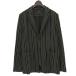 LARDINI Lardini полоса b-tonie-ru tailored jacket JK.1006 Sb-tonie-ru шерсть tops зеленый × желтый YB0173