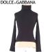  Dolce &amp; Gabbana cut and sewn long sleeve lady's #26 40 size Dolce&Gabbana ta-toru neck black used 