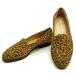 [30%OFF*AUTUMN SALE] Bottega Veneta туфли без застежки обувь обувь женский #35 раунд tu Leopard бежевый × Brown × черный б/у 