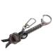  Gaultier key holder lady's Logo black used 