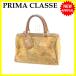 プリマクラッセ PRIMA CLASSE ハンドバッグ ミニボストンバッグ 男女兼用 地図柄 中古 セール G949