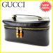  Gucci vanity сумка женский черный Gold б/у Q234