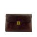  Gucci GUCCI портфель Logo plate Old Gucci Brown Gold женский б/у 