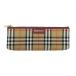 [30%OFF купон ] Burberry BURBERRY пенал noba проверка черный бежевый красный белый женский б/у 