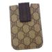  Gucci Gucci смартфон кейс GG плюс бежевый Brown женский б/у 