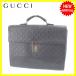  Gucci портфель сумка мужской черный б/у Y4276