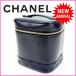  Chanel Chanel vanity сумка здесь Mark черный женский б/у 