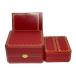  Cartier кейс для часов пустой коробка BOX 2 позиций комплект Junk есть 2 шт принадлежности несессер Cartier коробка [ б/у ]