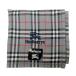  не использовался Burberry z носовой платок хлопок scarf проверка женский мужской BURBERRYS хлопок серый [ б/у ]
