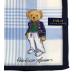  Polo Ralph Lauren носовой платок шарф проверка Polo Bear POLO RALPH LAUREN женский мужской [ б/у ]