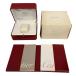  Cartier кейс для часов пустой коробка пустой коробка box BOX с прилагаемой инструкцией товар несессер Cartier кейс для часов коробка [ б/у ]