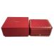  Cartier коробка оригинальный кейс браслет для аксессуары для несессер box Cartier коробка BOX пустой коробка пустой коробка [ б/у ]