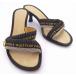  Louis Vuitton Logo sandals mules lady's 34 1/2