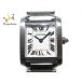 カルティエ Cartier 腕時計 美品 タンクフランセーズSM W51008Q3 レディース SS アイボリー 新着 20200123