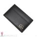  Gucci футляр для карточек GGma-monto кожа черный 657588 GUCCI почти не использовался 