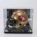  подписан NFL Сан-Франциско 49ers Joe montana американский футбол шлем L размер сохранение с футляром ENT 1102-N1