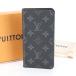  прекрасный товар Louis Vuitton монограмма Eclipse folio кожа iPhone Xs Max смартфон кейс мобильный покрытие M67484 мужской RBE CK3-3