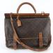  Vuitton монограмма sakkre вуаль M58122 кожа 2WAYga- men to наклонный .. плечо чемодан A4 мужской RRE EP48-10