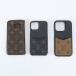  суммировать 3 позиций комплект Louis Vuitton монограмма iphone смартфон кейс кожа мобильный кейс мужской женский WNM EO5-4