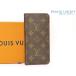  очень красивый товар Louis Vuitton монограмма iPhone7+ iPhone8+ folio блокнот type iPhone7+ 8+ для покрытие plus кейс rose розовый M63401