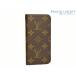  прекрасный товар Louis Vuitton монограмма iPhone 7/8/SE( no. 2 поколение ) folio блокнот type iPhone 7/8/SE( no. 2 поколение ) для покрытие кейс marron M61905
