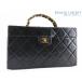  редкость прекрасный товар Chanel CHANEL Vintage matelasse здесь Mark косметичка cosme box ящик для косметики косметика кейс мульти- кейс черный Gold металлические принадлежности 