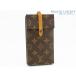  очень редкий как новый Louis Vuitton LOUIS VUITTON монограмма box phone кейс мульти- кейс phone сумка iPhone кейс бардачок сумка M68523
