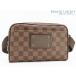  не использовался Louis Vuitton LOUIS VUITTON Damier bam сумка Brooke Lynn ремень сумка сумка "body" сумка-пояс поясная сумка N41101
