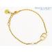  прекрасный товар Christian Dior Christian Dior Petit CD маленький CD Logo жемчуг цепь браслет рука колесо Gold B1310PTCRS_D301