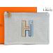  новый старый товар Hermes HERMES Flat сумка H лабиринт PM бардачок клатч морской хлопок 100% H103973M 04