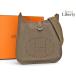  не использовался Hermes HERMES Evelyne 3 PM наклонный .. сумка на плечо сумка "почтальонка" e палец на ноге p бежевый серебряный металлические принадлежности toliyonkre man s056277CK *Q.