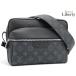  почти новый товар Louis Vuitton Taiga лама монограмма Eclipse mesenja- наклонный .. сумка на плечо сумка "почтальонка" черный M30233