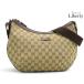  очень красивый товар Gucci GUCCI GG парусина наклонный .. сумка на плечо сумка "почтальонка" бежевый темно-коричневый 181092