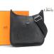 как новый Hermes HERMES Evelyne 3 PM сумка на плечо черный серебряный металлические принадлежности toliyonkre man s