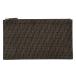  Fendi сумка женский Zucca рисунок клатч ручная сумочка кожа Brown 8N0149 FENDI б/у 