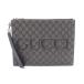  Gucci GGs шкив m бренд off GUCCI PVC покрытие парусина ручная сумочка клатч ko-ti