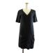 LOUIS VUITTON Louis * Vuitton tunic tunic black group wool used lady's 